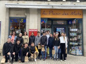 Des collégiens de Notre-Dame à la découverte du monde du livre
